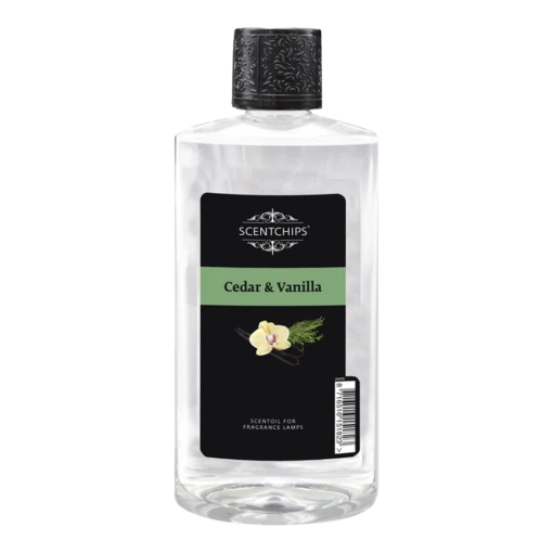 Cedar & Vanille Geurolie - ScentOils - 475ml -Decoratie Serie Winkel cedar vanille geurolie scentoils 475ml 1 1