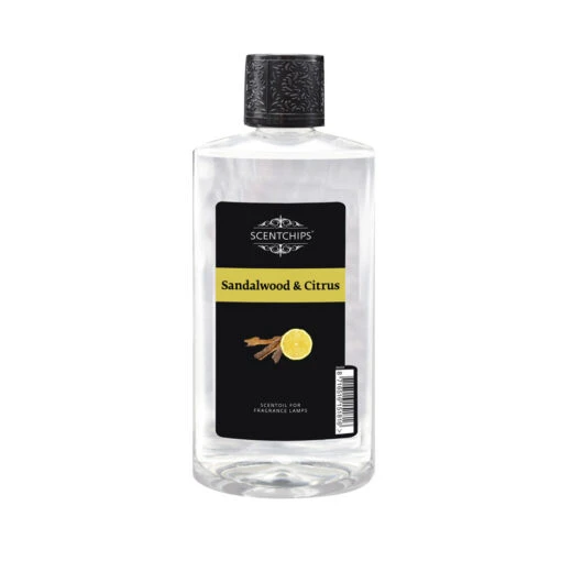 Sandelhout & Citrus Geurolie - ScentOils - 475ml -Decoratie Serie Winkel sandelhout citrus geurolie scentoils 475ml 1 2