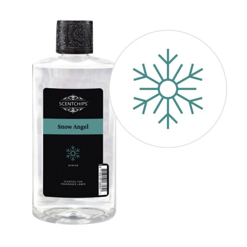 Snow Angel Geurolie - ScentOils - 475ml -Decoratie Serie Winkel scentchips snow angel geurolie scentoils