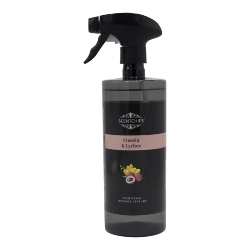 ScentSpray Interieurparfum Freesia Lychee 750ml - Roomspray -Decoratie Serie Winkel scentspray interieurparfum freesia lychee 750ml roomspray 1